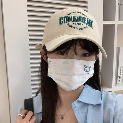 Letter Hip Hop Hats for Women Men