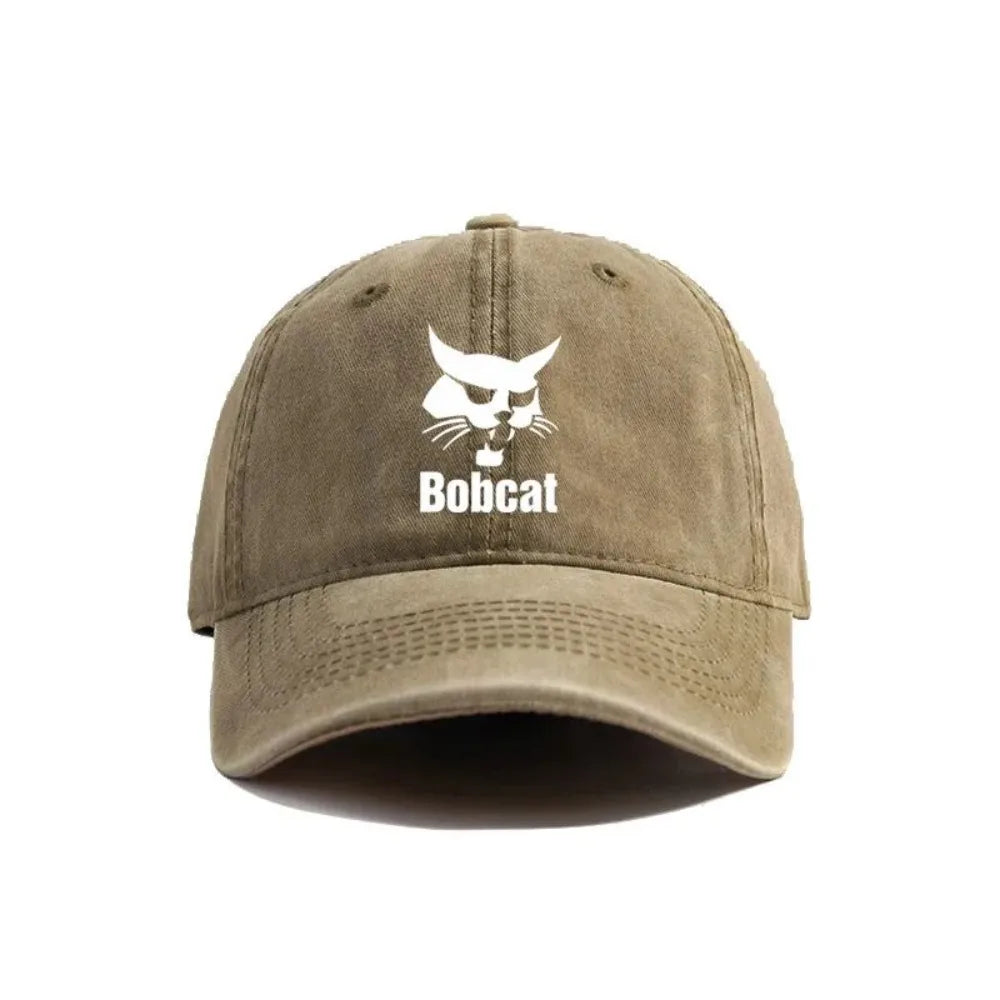 2025 Bobcat Baseball Caps Distressed Hats Cap Men Women