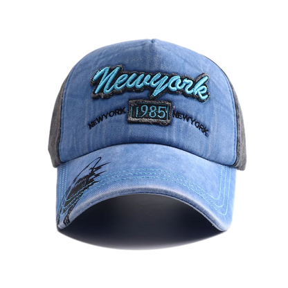 New Unisex Washed Cotton Snapback Hat
