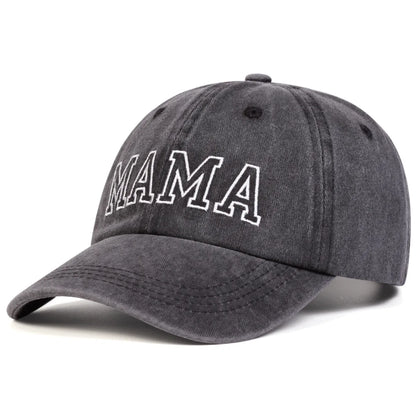 Embroidered Letters Mama Mini Parent-Child Baseball Cap European and American Fashion Cap Wholesale