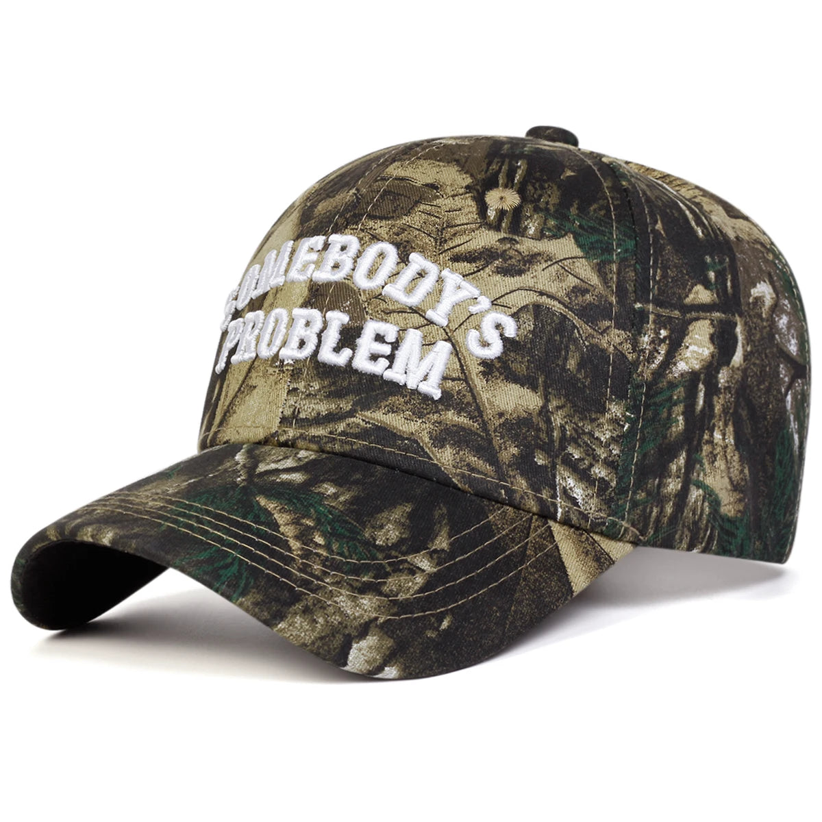 Unisex Somebody's Problem Embroidery Baseball Caps Spring Autumn