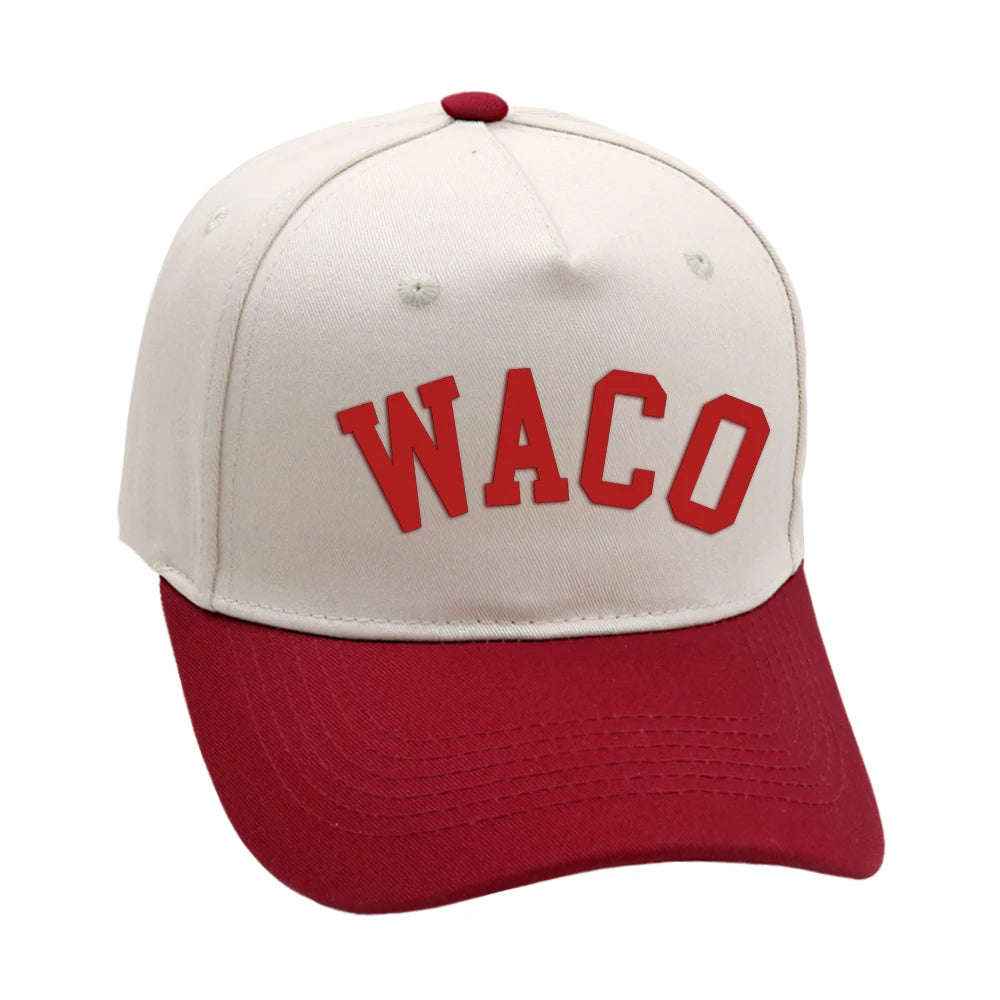 3D Embroidery Baseball Cap Retro Style Adjustable Unisex