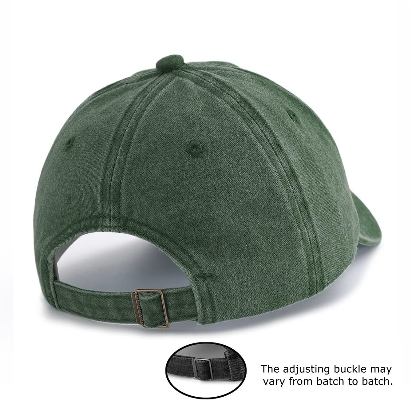 Baseball Bear Print Washed Baseball Cap For Adults, Minimalist Retro Style Casual Soft