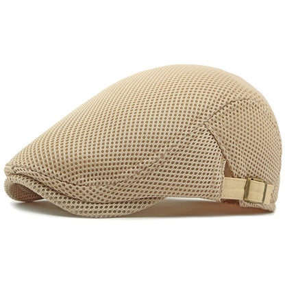 Beret Cap Spring Summer Mesh Cap Breathable Sun Hat