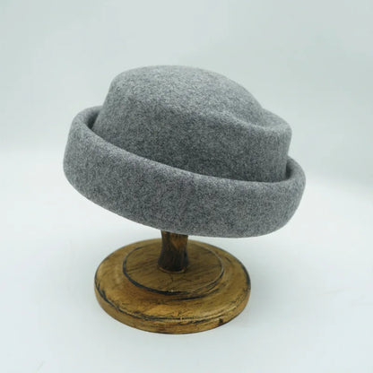 100% Australian Wool Vintage Fashion Fedora Hat