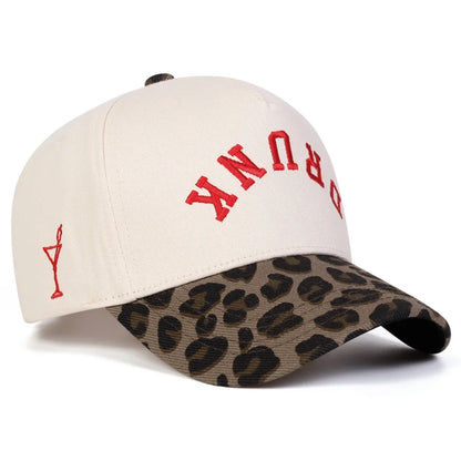 Unisex Drunk Letter Embroidery Baseball Caps Spring and Autumn