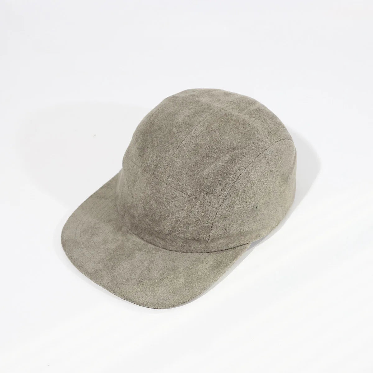 Suede Velvet 5 Panels Cap Flat Bill Running Hat