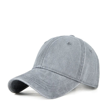 Man Cotton Big Size Baseball Hat Woman Plus Size Sun Caps Male Casual Snapback Cap