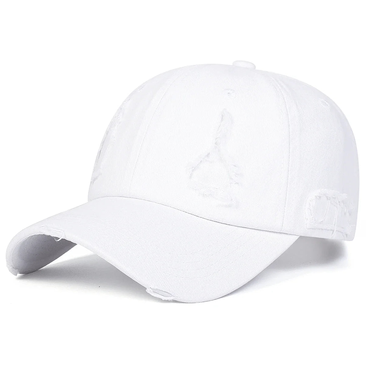 Unisex Hole Baseball Caps Spring Autumn