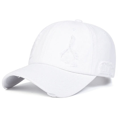 Unisex Hole Baseball Caps Spring Autumn