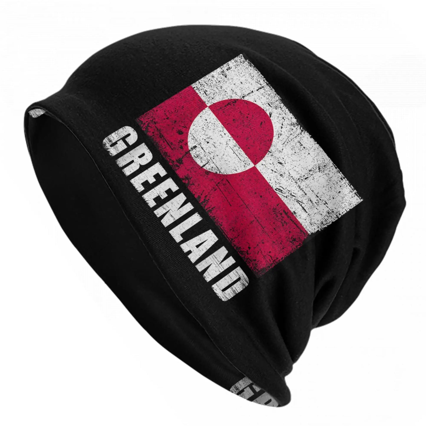 Greenland Coat Of Arms Polar Bear Blue Bonnet Hats Autumn Winter For Men Women