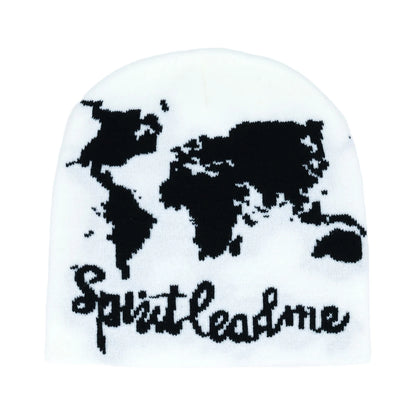 Y2k Letter Butter Knit Hats Skullies Beanies Autumn Winter Warm Hat