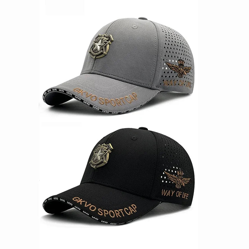Extra Wide Fit Men's Baseball Cap Summer