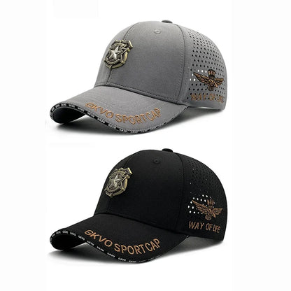 Extra Wide Fit Men's Baseball Cap Summer