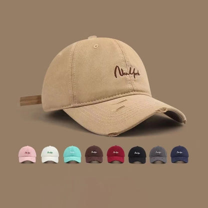 Adjustable Duck Tongue Cap Unisex Casual Sports Hat