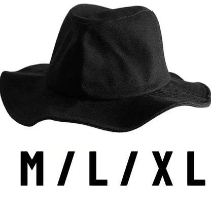 New Japanese Designer Big Head 62cm Bucket Hats