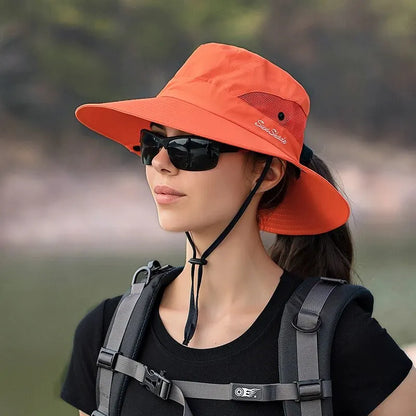 100% Polyester Summer Outdoor Sun Hat