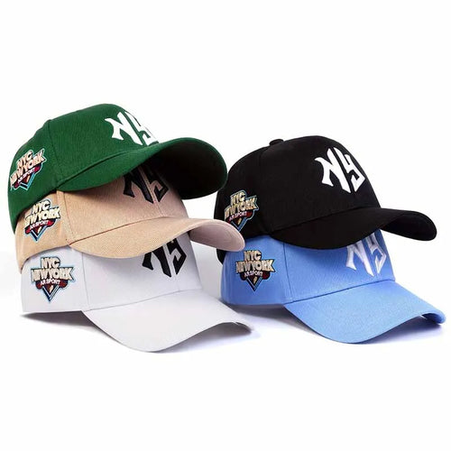 Nyc New York Embroidery Baseball Caps Cotton Fashion Sports Hip hop