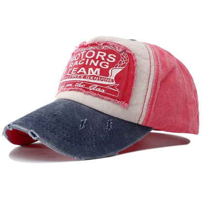 Letter Print Fishing Baseball Cap Man Snapback Hat Hip Hop Vintage 5 Panel Sports Caps for Men Women