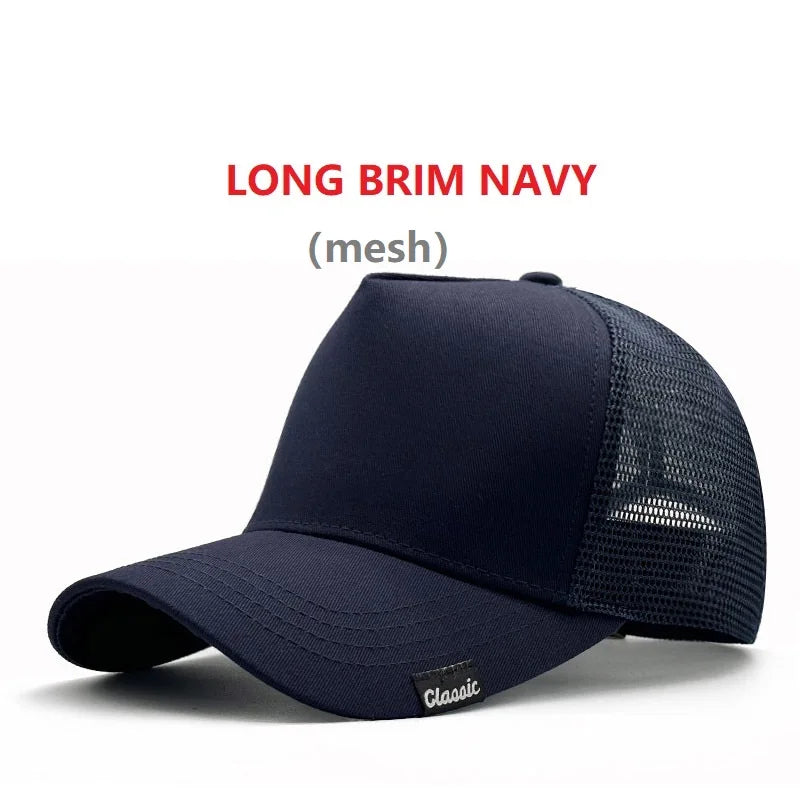XXXL Men Women Baseball Cap Big Head Plus Size Summer Mesh Top Quality