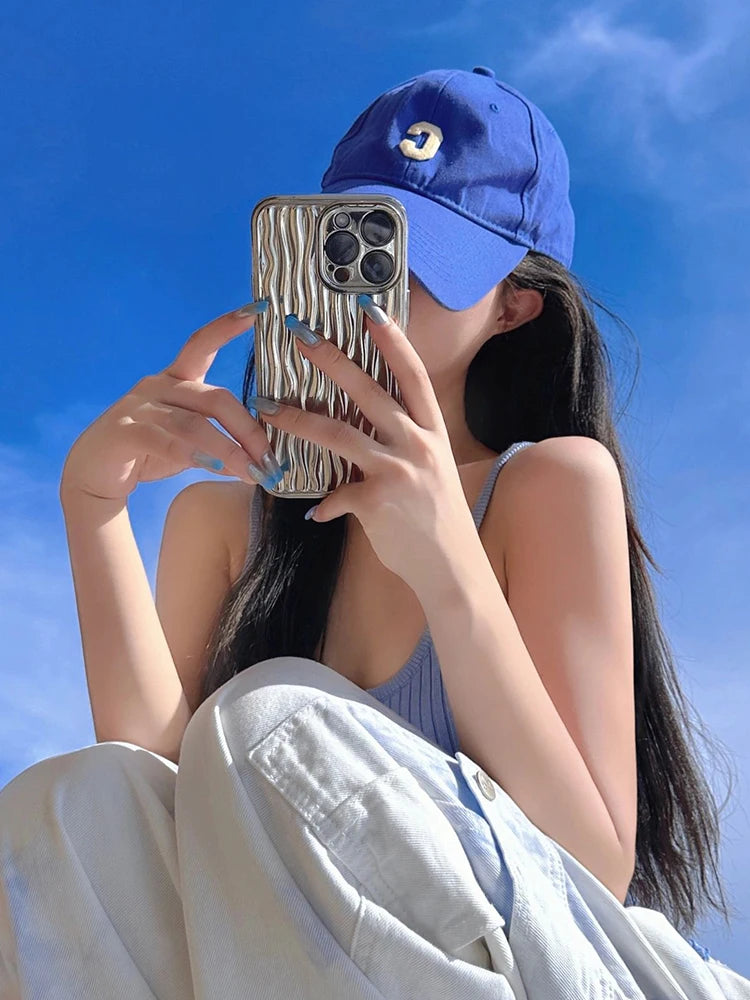 C Logo Baseball Cap For Spring And Summer Sun Protection