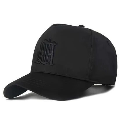 Fashion Gothic Letter M Embroidery Baseball Caps Autumn Outdoor Adjustable Casual Hats Sunscreen Hat Sports Cap
