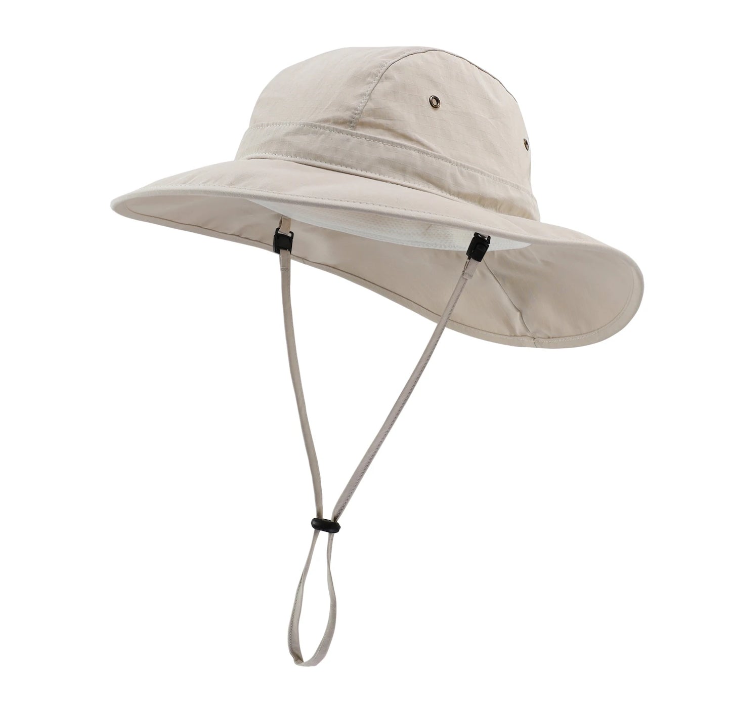 Men's Women Boonie Sun Hat Wide Brim Adjustable Breathable Cotton Safari Hat