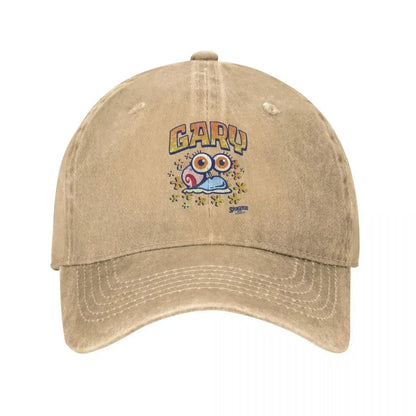 SpongeBobing Baby Garys Men Women Baseball Cap