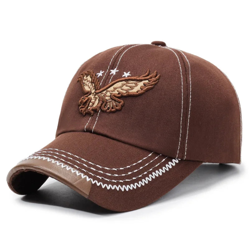 Fashionable Eagle - Embroidered Outdoor Baseball Cap
