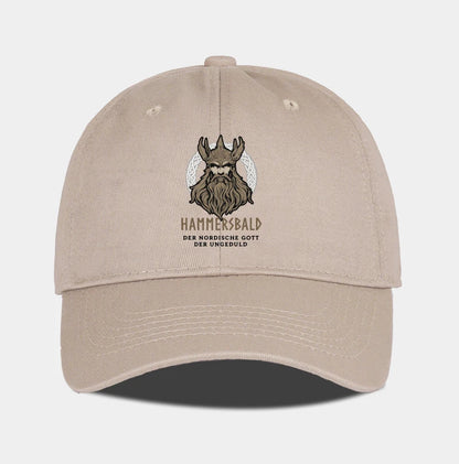 Hammers Bald Printed Baseball Cap Soft Comfortable Lightweight Breathable Adjustable Retro Viking Style