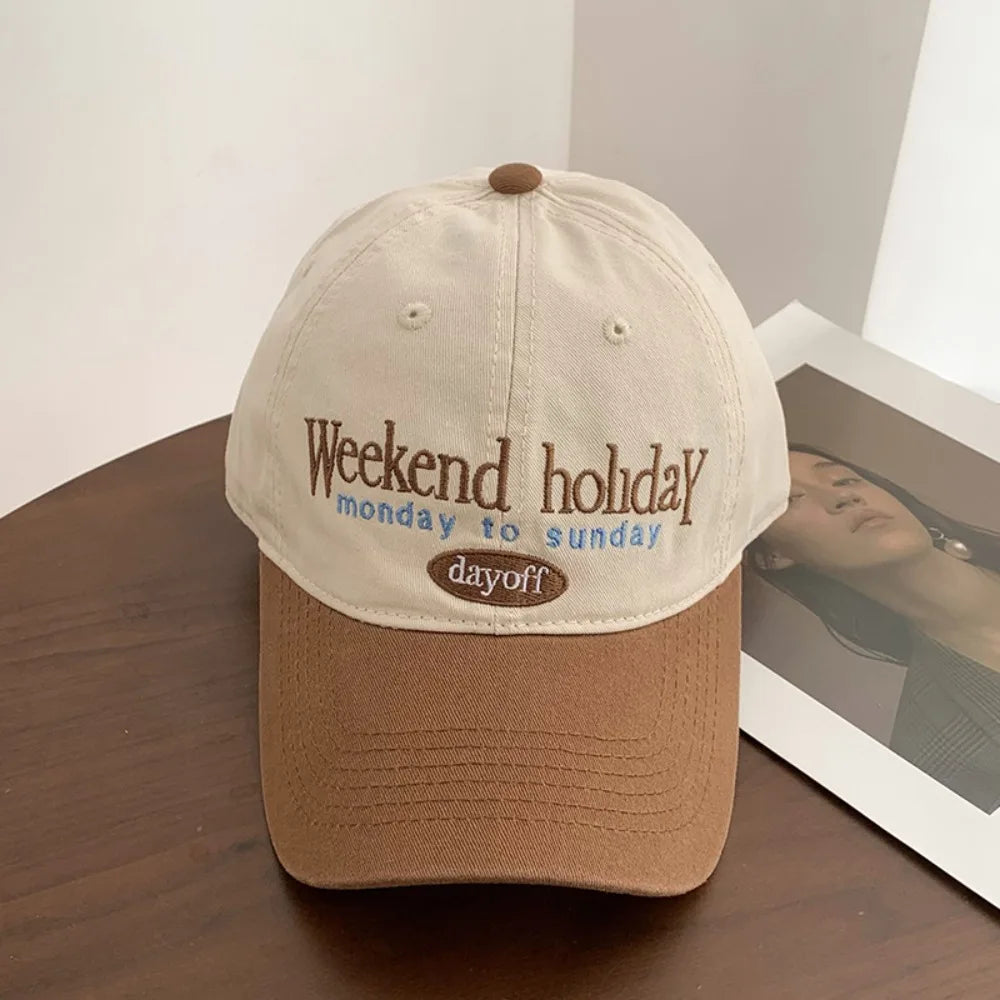 Retro Baseball Cap Versatile Sunscreen And Shading Hat