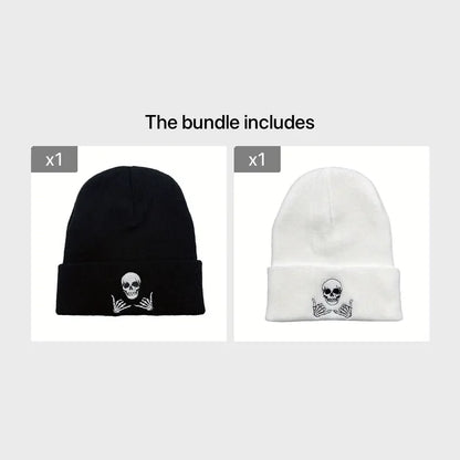 Winter New Men's Knitted Hat Fashion Versatile Hoodie Women's Outdoor