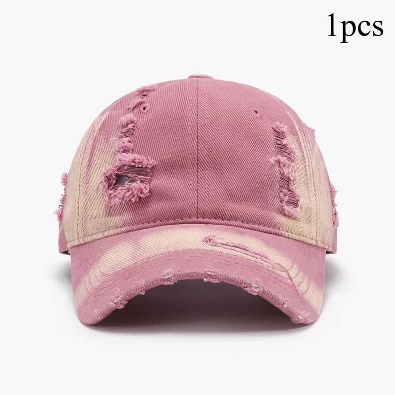 Retro Washed Cotton Baseball Cap