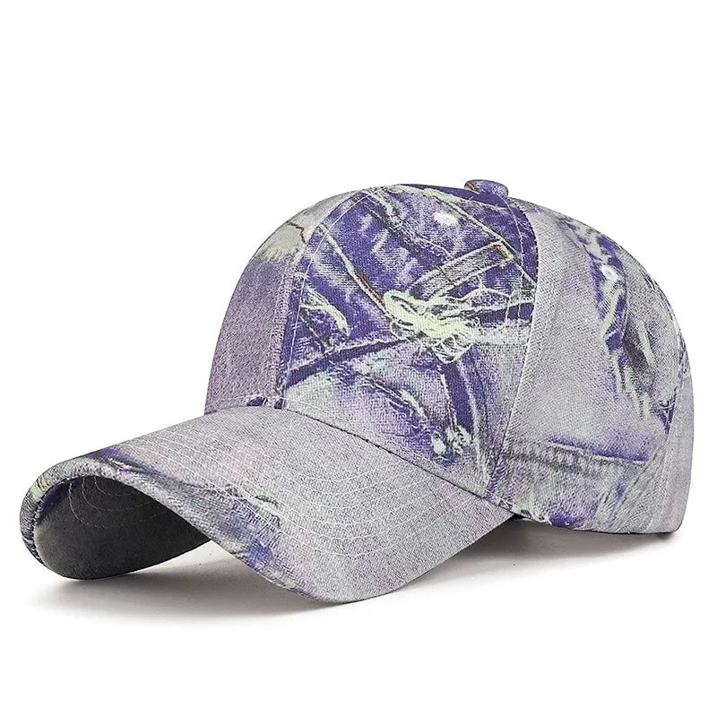 Fashion Women Men Washed Cotton Baseball Cap Male Female Retro Four Seasons For Women Men