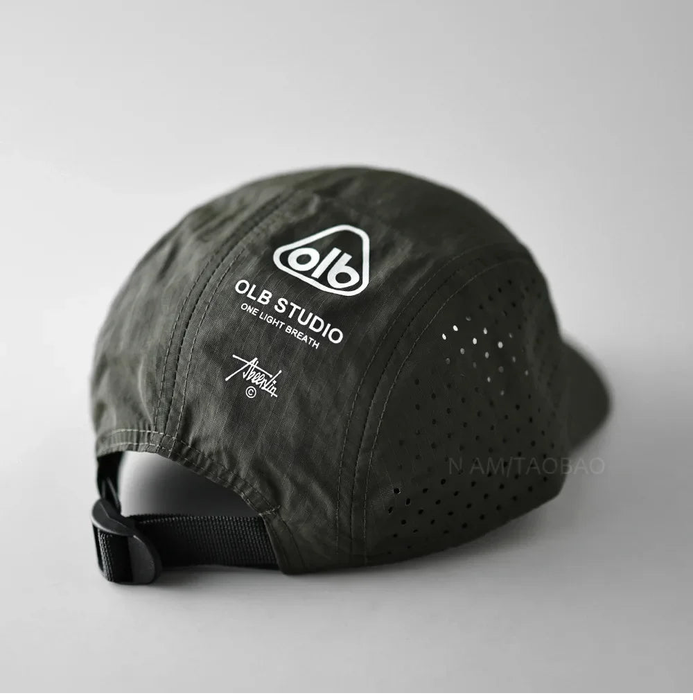 Ultra Light and Quick Drying Running Baseball Hat Sunscreen Hat Marathon Cap Breathable Waterproof Sports Hat
