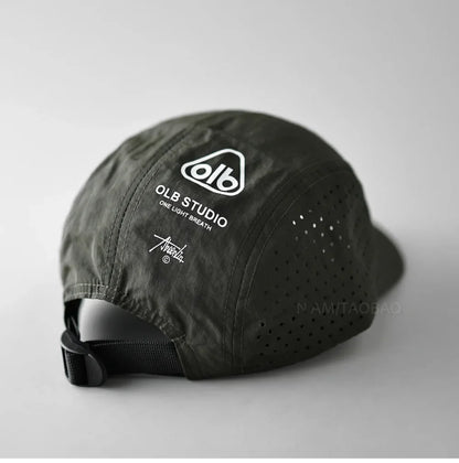 Ultra Light and Quick Drying Running Baseball Hat Sunscreen Hat Marathon Cap Breathable Waterproof Sports Hat