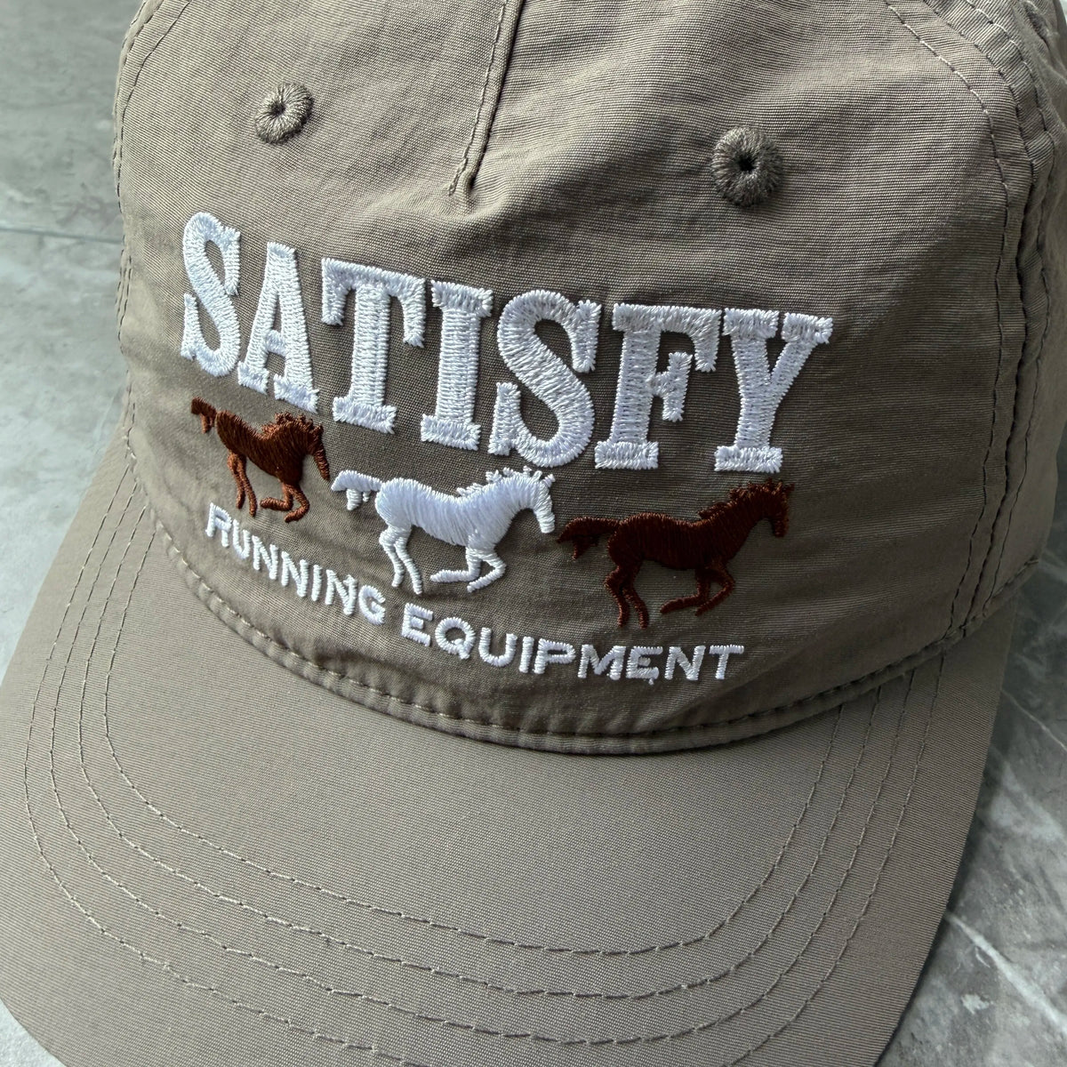 Satisfy Year Of Horse Limited Logo Embroidery Running Cap
