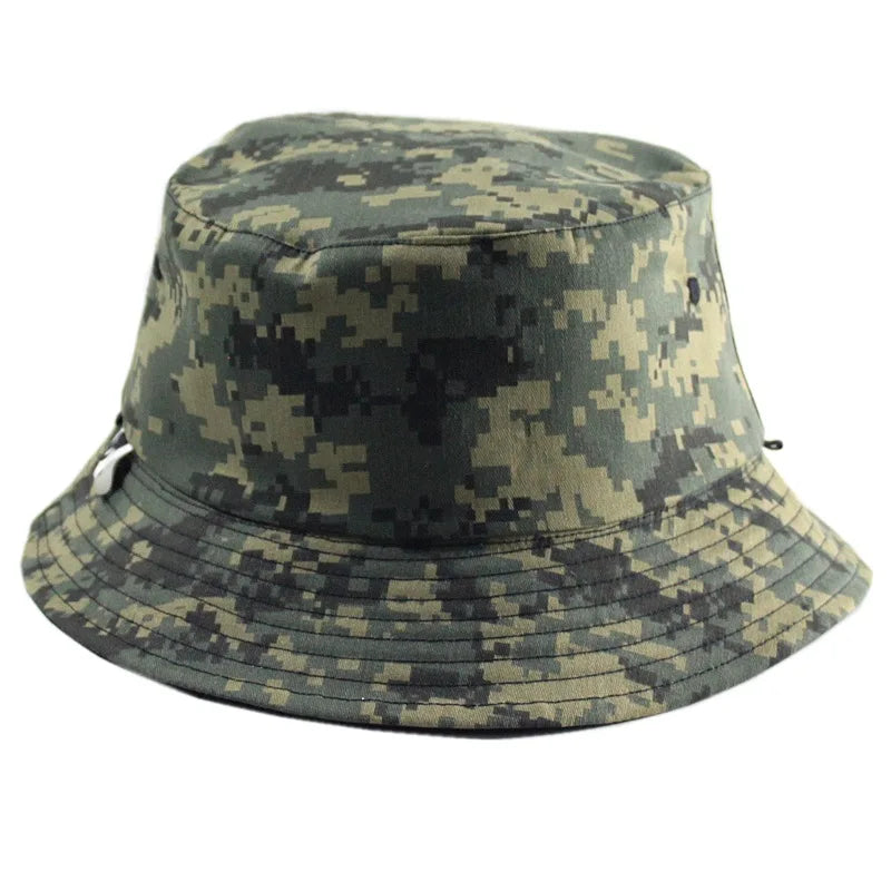 Big Head Men Large Size Sun Bucket Hat Women Fisherman