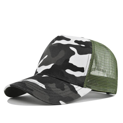 New Autumn Solid Mesh Patchwork Women Men Baseball Cap