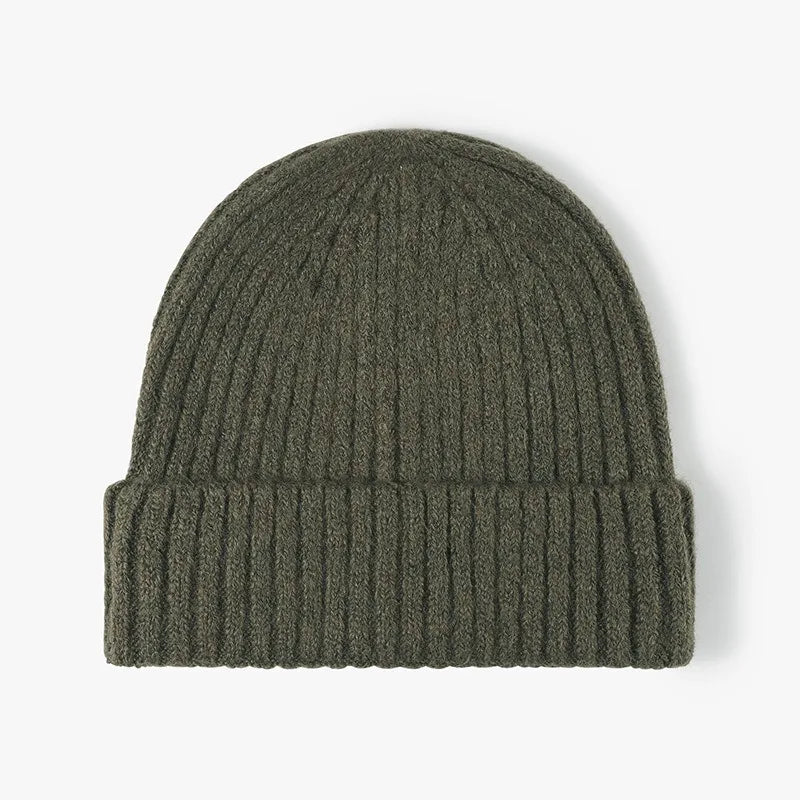 New Cool Women Man Autumn Winter Thick Wool Beanie Hat
