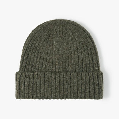 New Cool Women Man Autumn Winter Thick Wool Beanie Hat