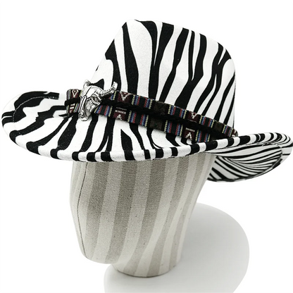 White Cowboy Hat New Jazz Top Cowboy Head Accessories Cowboy Hat