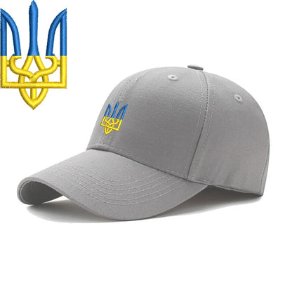 Embroidery Ukraine trident Symbol Spetsnaz Special Forces Men Women Boy Baseball Caps