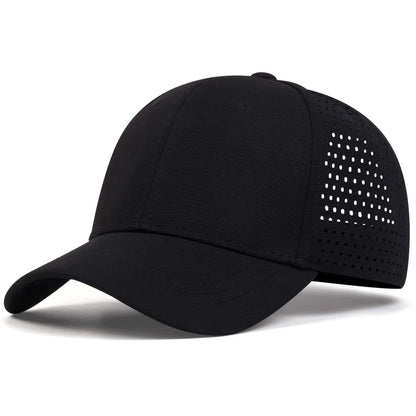 Unisex Light Board Solid Color Laser Cloth Baseball Net Caps Spring and Summer