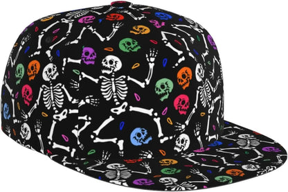 Casual Baseball Cap Hat Snapback Cap Hip Hop Trucker Hat for Dance Hiking