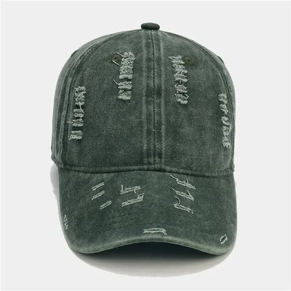 Cotton Solid Color Casquette Baseball Cap Adjustable Outdoor