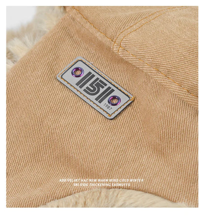 Bomber Hat Men Women Thick Warm Russian Ushanka Fur Hat Fashion Male Female