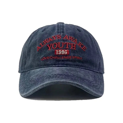 Cotton Retro Vintage Baseball Cap Men Women Denim