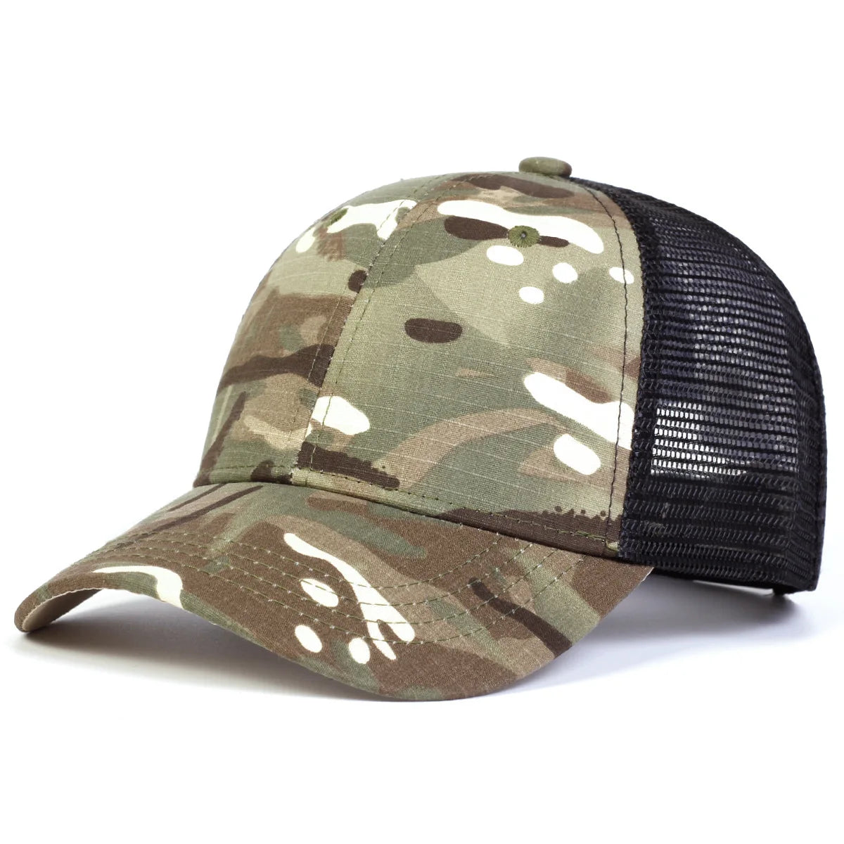 Unisex Camouflage Mesh Baseball Caps Net Caps