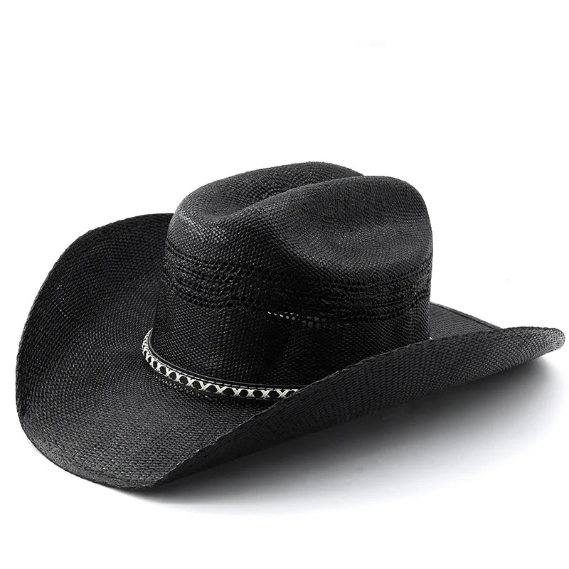 Breathable Western Cowboy & English Style Summer Hat